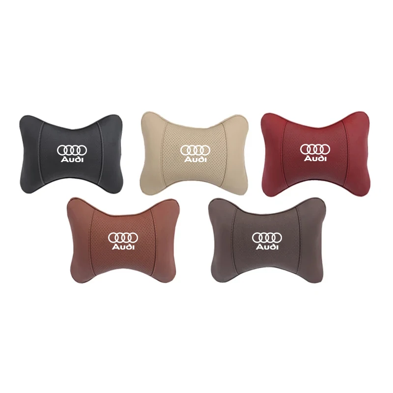 Подушка для подголовника автомобильного сиденья с логотипом Audi A1 A2 A3 A4 A5 A6 A7 A8 A8L Q1