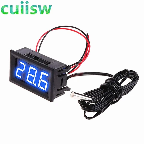Цифровой термометр Cuiisw DC 12V