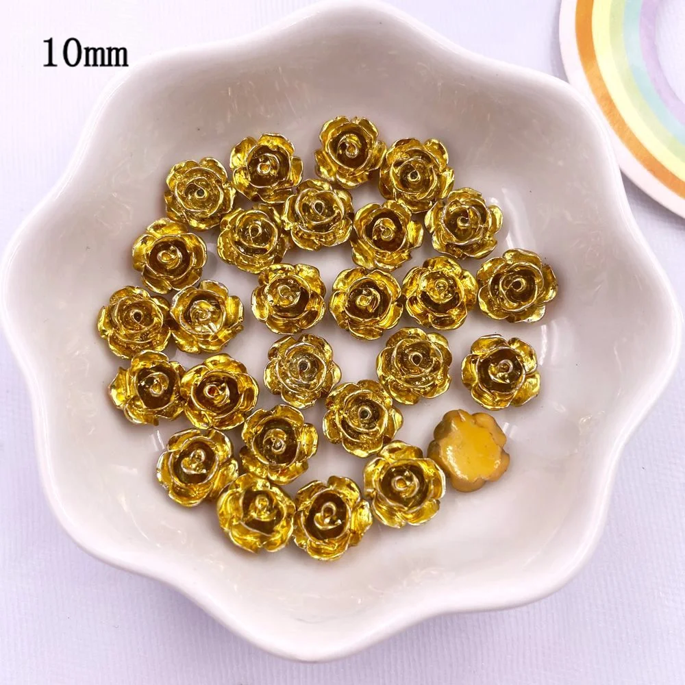 

Фигурки из смолы Золотая роза 40 шт. Diy Super Paradise