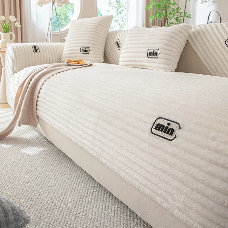 

Зимняя плюшевая подушка для дивана из вискозы