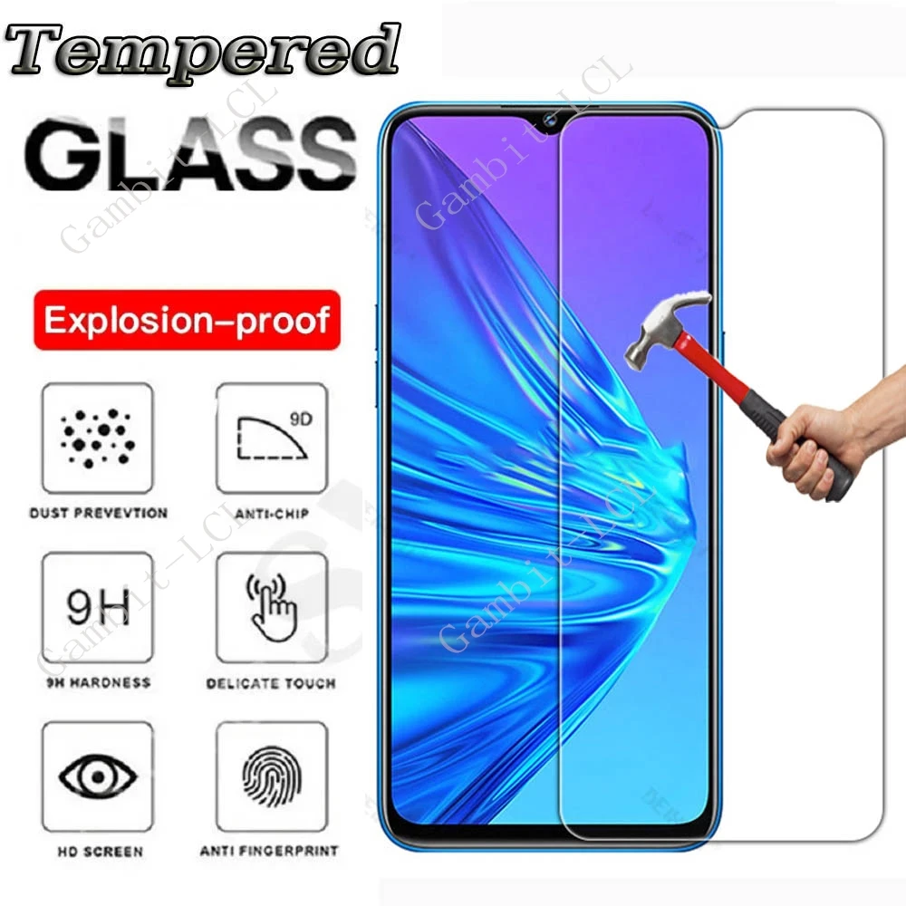 Фото Закаленное стекло для Oppo A79 A59 A38 A58 A78 4G A98 5G A53s A73 A93 A17 A40 A40m A20 A60 A80 A18 A17K Защитная пленка для экрана №1