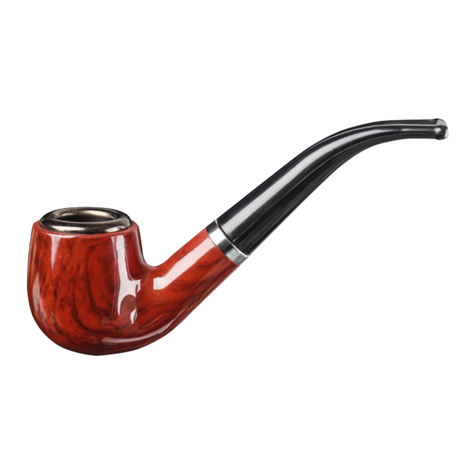 

Tobaccos Smoking Pipe Portable Retro Smoking Pipe Portable Detachable Red Resin Smoke Pipes Tobaccos Pot Best For All Smokers