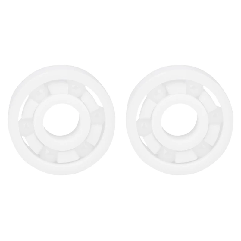

2X 606 Full Ceramic Bearing Zro2 Ball Bearing Zirconia Oxide 6Mmx17mmx6mm