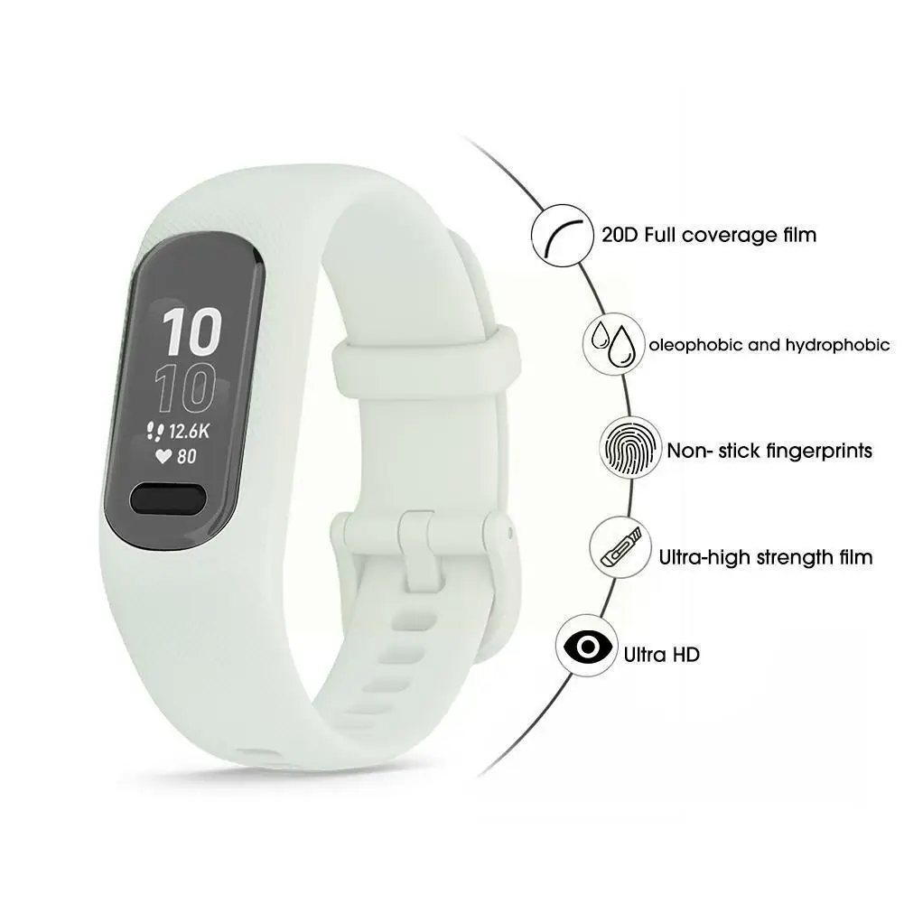 

2/5/10pcs Tpu Film For 5 Watch Anti-fingerprint Soft Tpu Clear Full Screen Protector Film O3k5