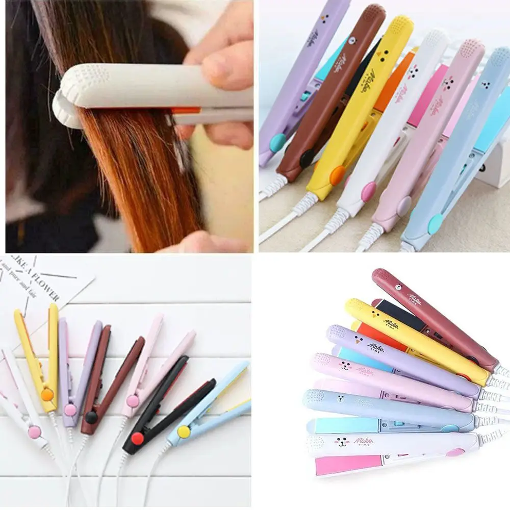 

Multicolor Shaper Student Dual Purpose Electric Splint Hair Curler Ceramics Mini
