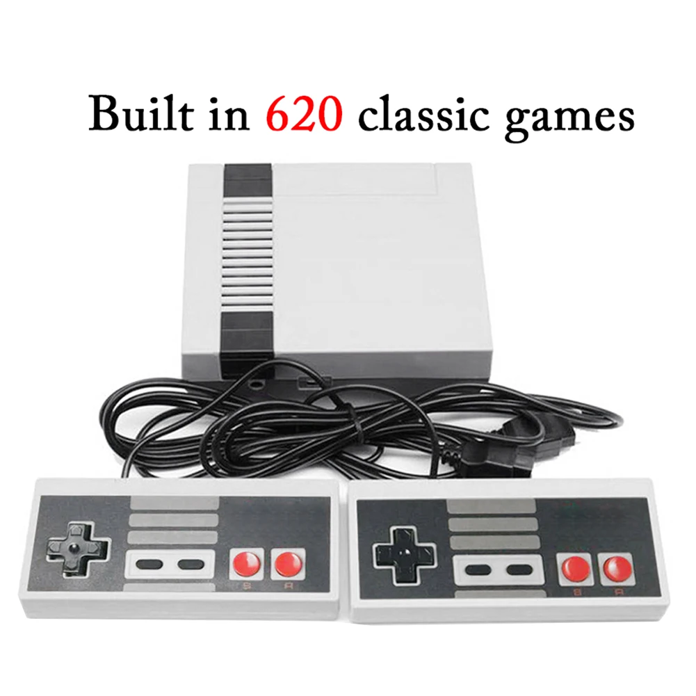 

Classic Mini TV Game Console Portable Retro 8 Bit Handheld 620 Video Gaming Player Player (2 keys) Best Gift