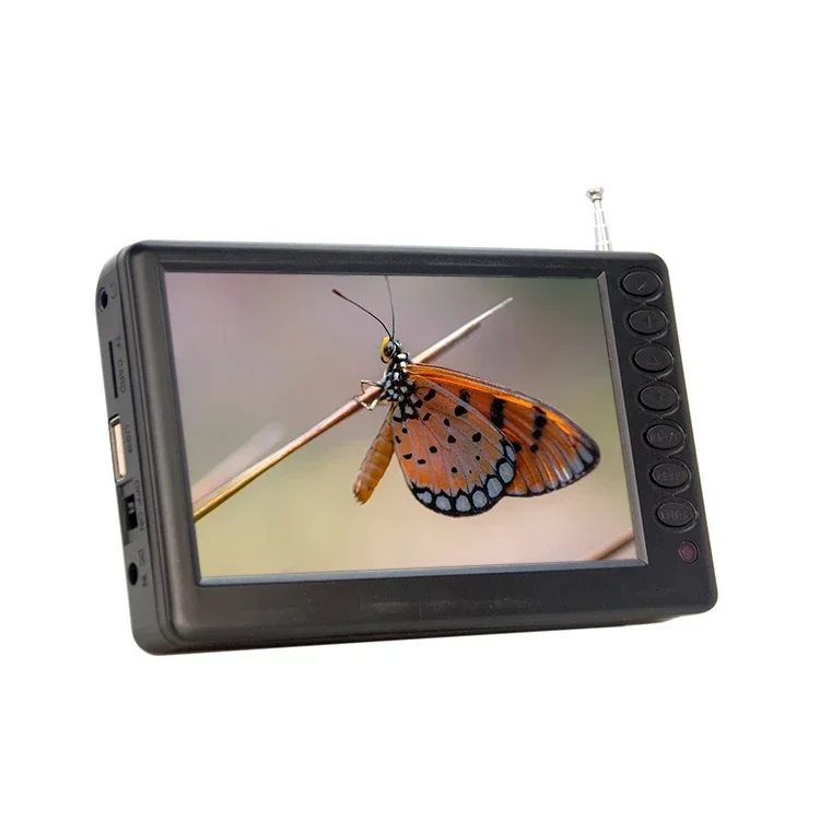 Небольшой TV 5 дюймов портативный телефон с поддержкой DVB-T светодиодный ATSC ISDB