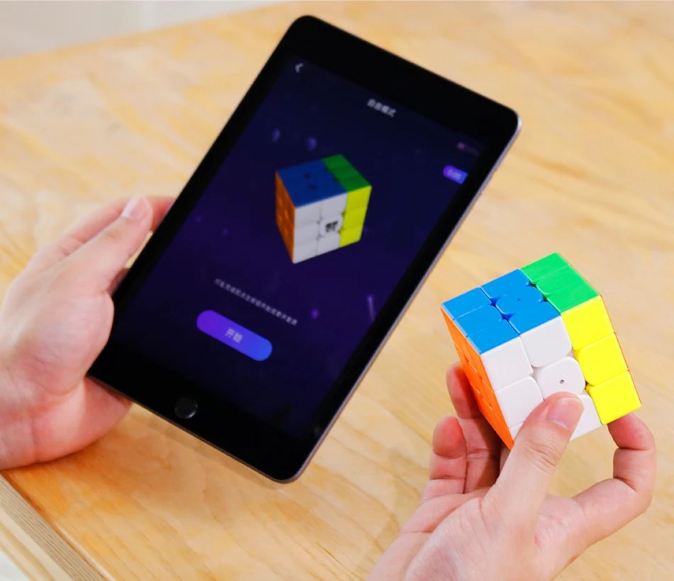 Умный куб MoYu Weilong Ai 3x3X3 профессиональный Магнитный магический 3 скорости Bluetooth