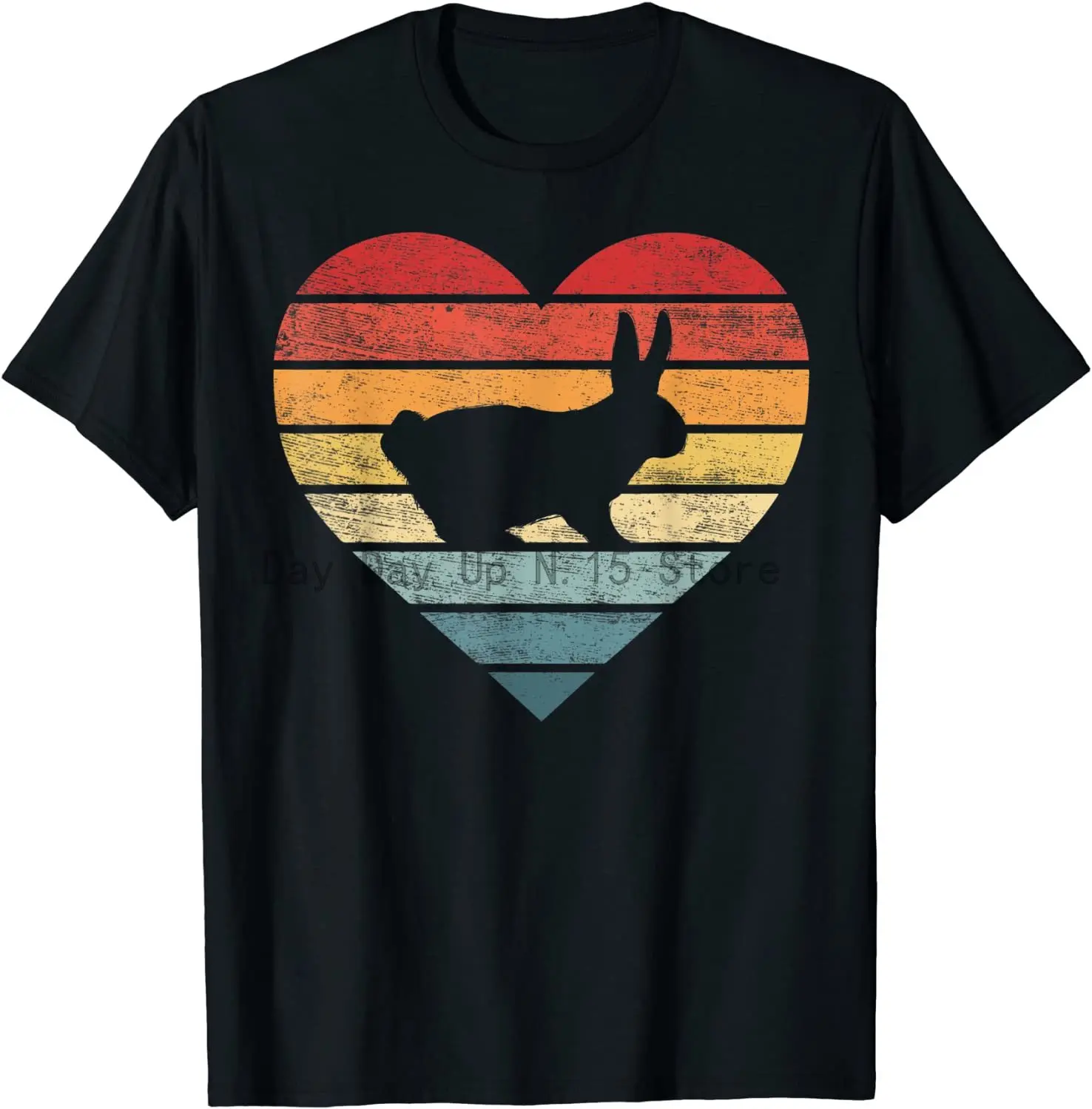 

Bunny Rabbit Lover Gifts Farmer Retro Vintage Farm Animals T-Shirt