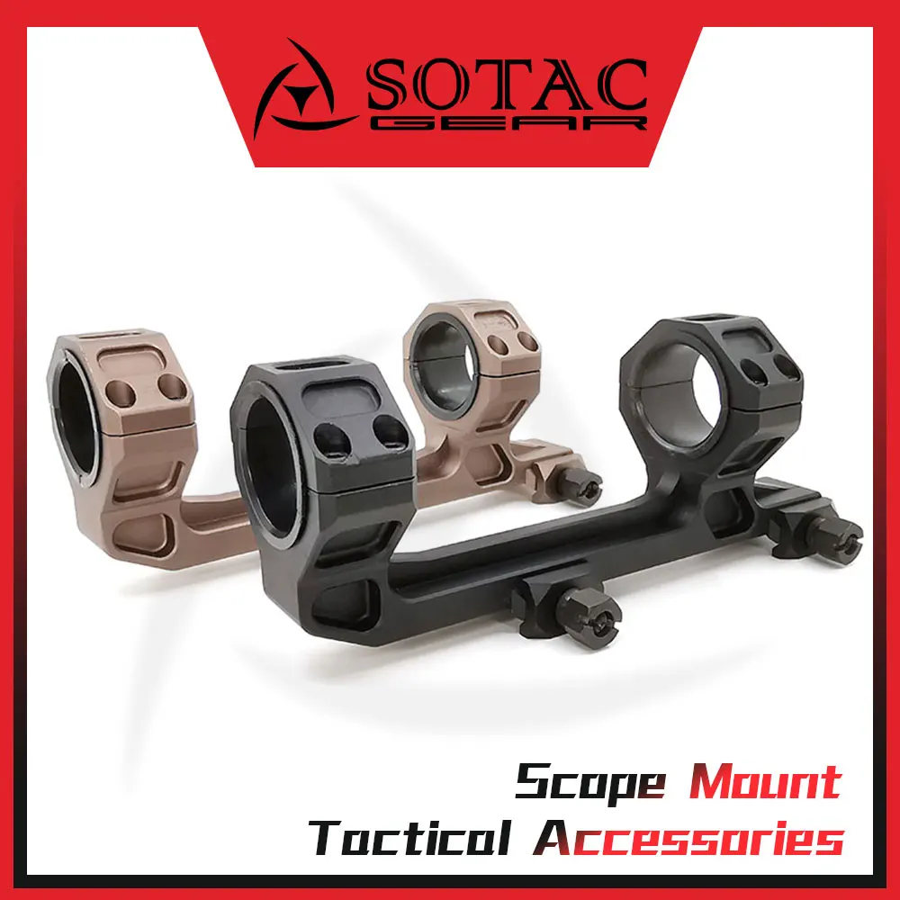 

Оптическое Крепление для винтовки SOTAC, пневматические ружья с двойными кольцами, охотничье оружие, крепление для оптического прицела, тактические аксессуары