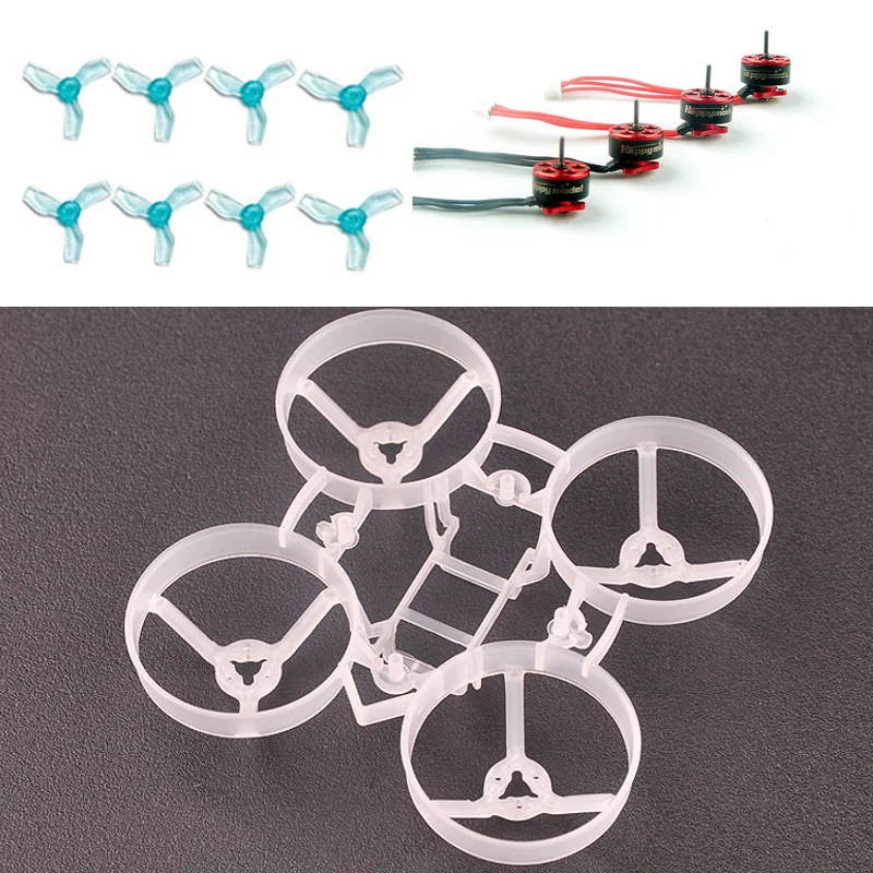 

Happymodel Mobula6 Mobula6 HD 65mm 1S Brushless Whoop Frame Kit 0802 EX0802 Motor Gemfan 1219 Propeller for RC FPV Racing Drone