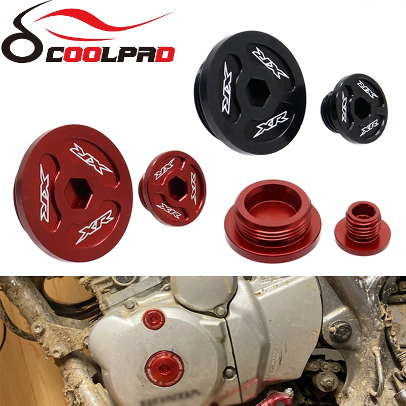 

XR Motorcycle Engine Alternator Cap Straight Screw For HONDA XR250 XR400 XR600 R/L/Motard XR600R Dirtbike Crankcase Screws Cover