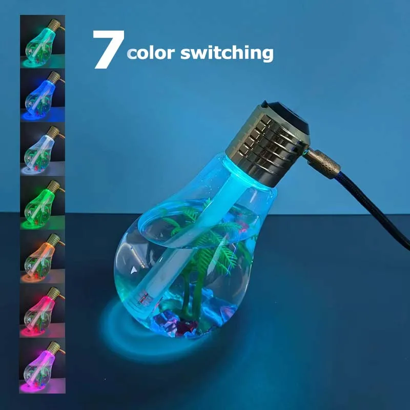 USB-увлажнитель Воздуха Увлажняющий Воздух Декоративная Лампа В Форме Лампы С