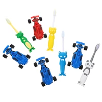 4 sets of children manual toothbrush cartoon teeth brush teeth cleaning tool with