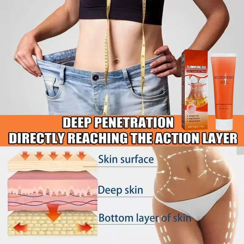 Мощный гель-крем для сжигания жира коррекции фигуры формирования здоровья уход