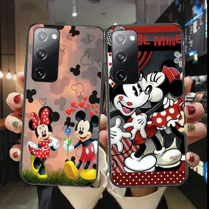 

mickey minnie Phone cover For Samsung Galaxy S30 s21 fe s20 s7 s5 s8 Plus s9 s10 s10e s21 Ultra Note 10 lite Phone case soft