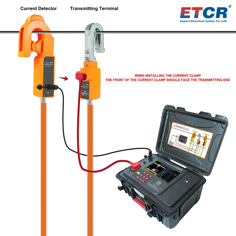 ETCR1400B Детектор неисправностей линии разрядник тестер остатка изолятора