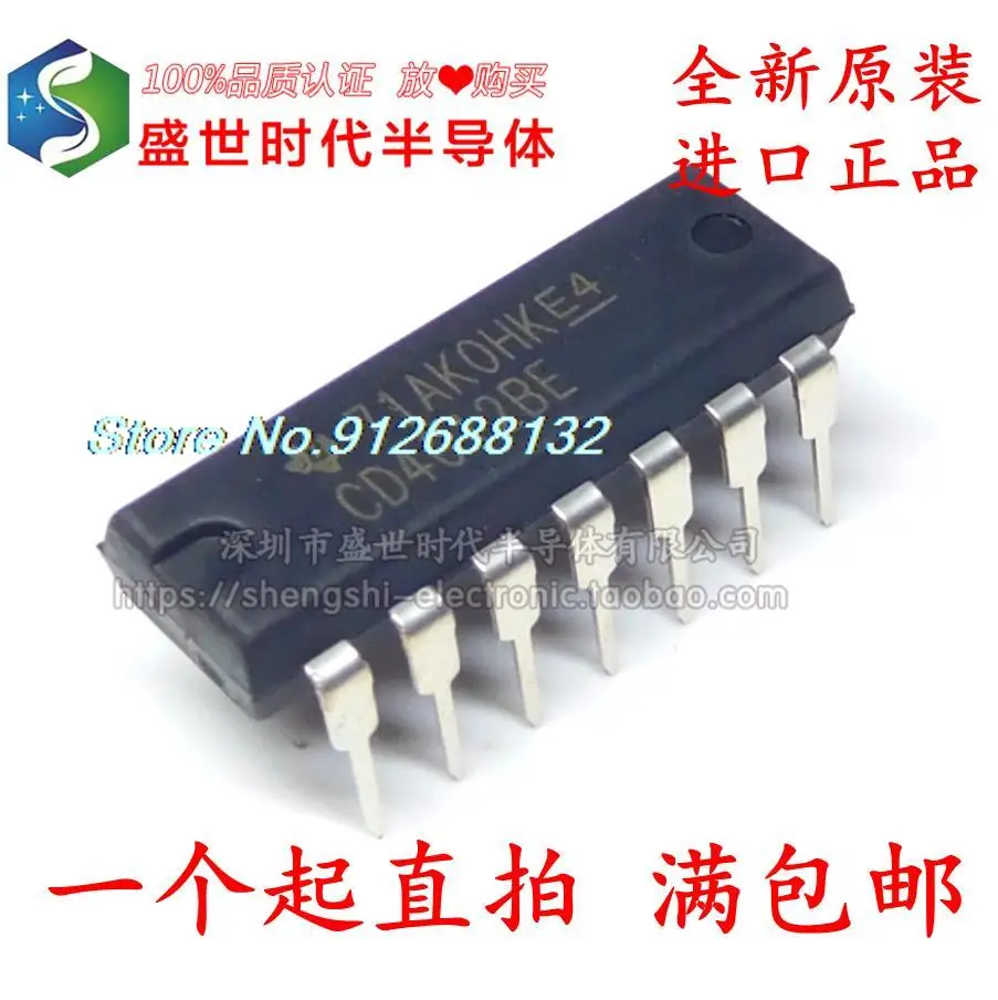 

20PCS/LOT CD4012BE DIP-14 4