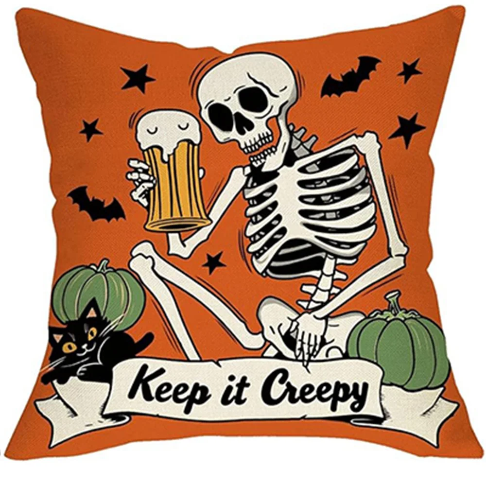 

Наволочки полиэстер велюр 40x40, 45x45, 50x50, 60x60 см Halloween