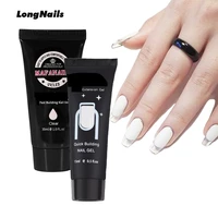 1530ml clear french nail cover gels quick extension easy french styles manicure clear quick builder tip acrylic uv gel 2022