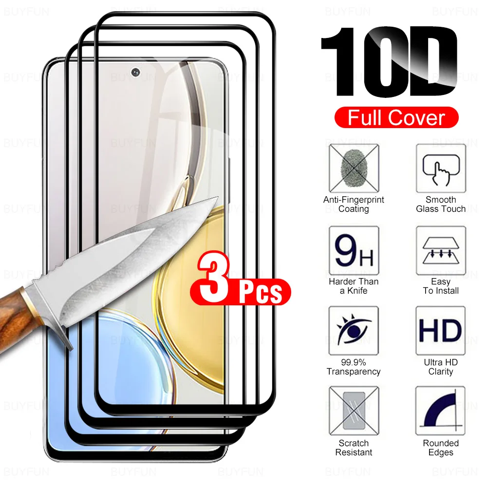 

3 шт. 9D взрывозащищенное стекло для Huawei Honor X9 стекло Honoar Xonor X7 X8 X9 Honer X 7 8 9 закаленное защитное стекло для экрана пленка