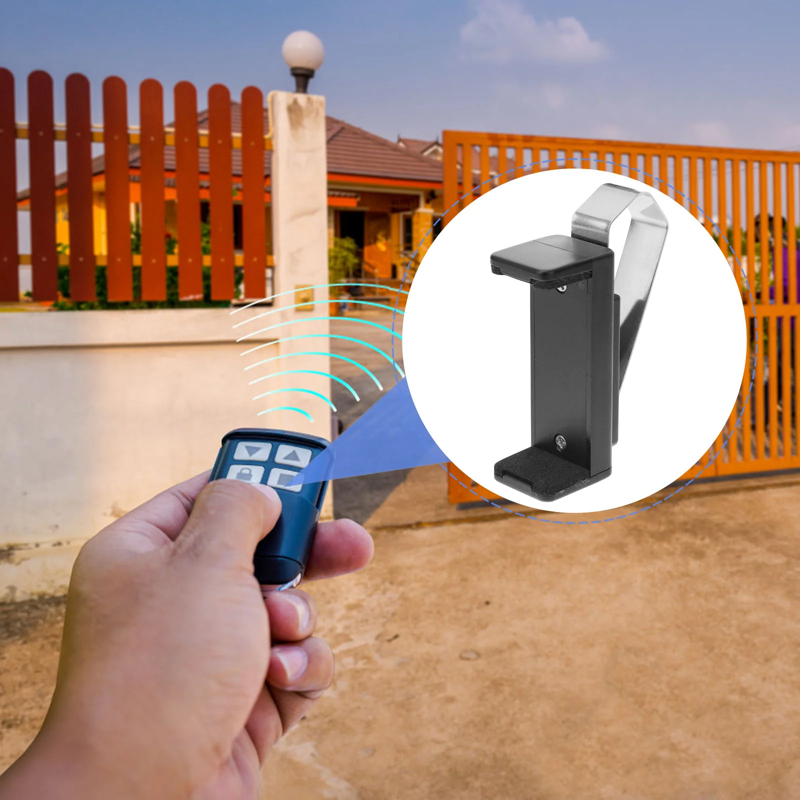 

Garage Door Gate Remote Controls Holder Car Sun Visor Clip Holder for Remote