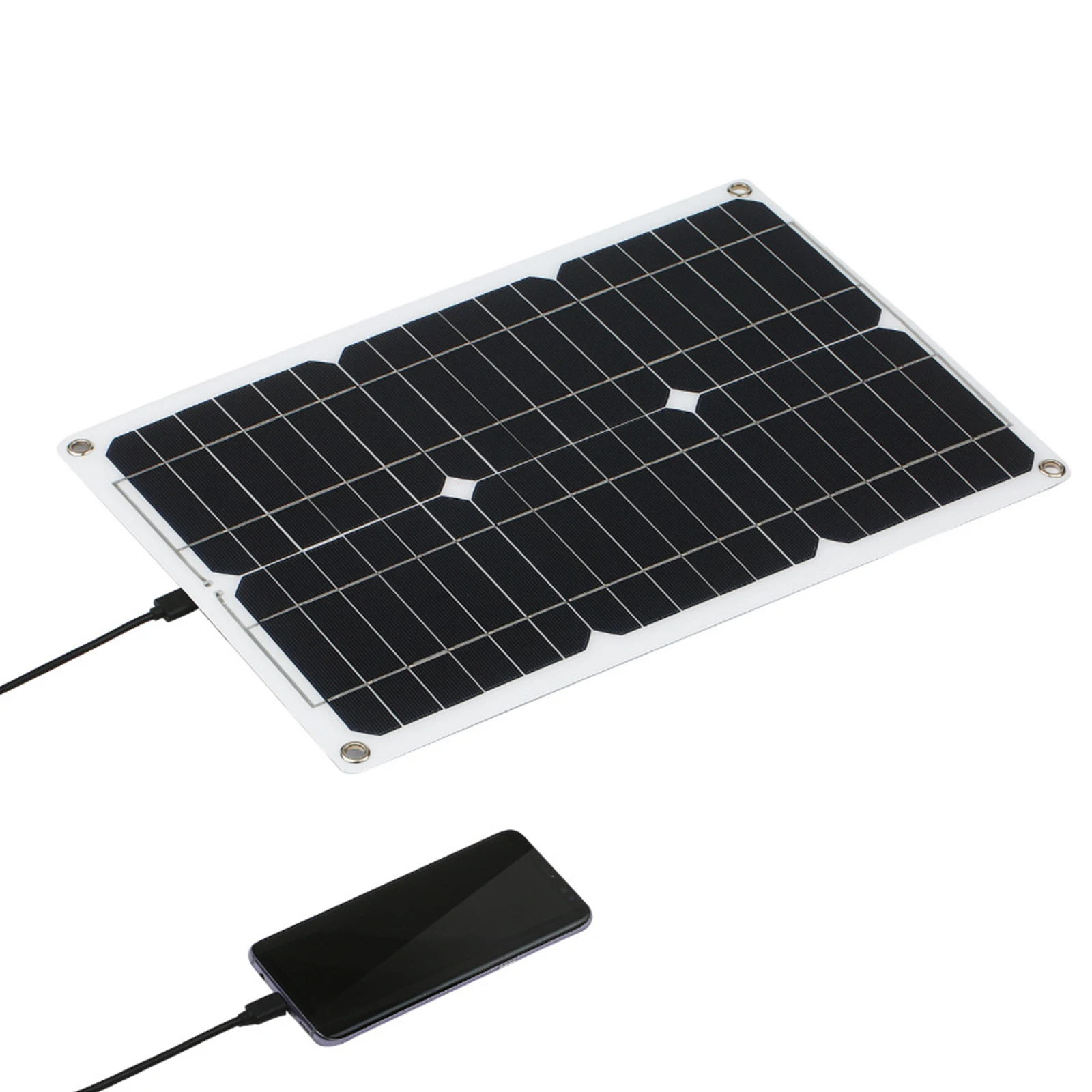 

Водонепроницаемая солнечная панель 20 Вт, USB, для Походов, Кемпинга