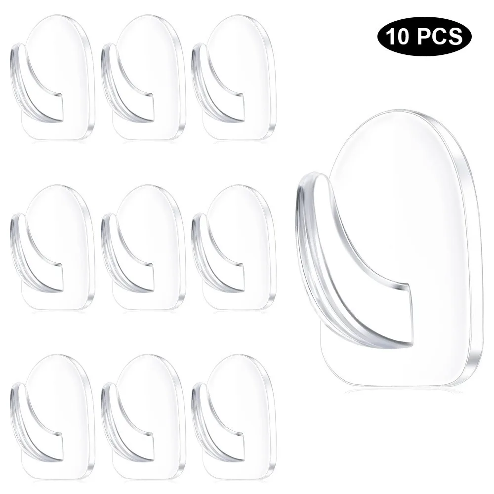 

Прозрачные самоклеящиеся крючки