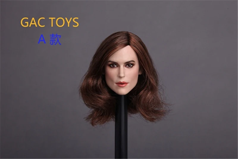 Фото GACTOYS GC007 масштаб 1/6, скульптура головы Киры Найтли для 12-дюймовых тела, экшн-фигурки, игрушки, коллекции подарков №2