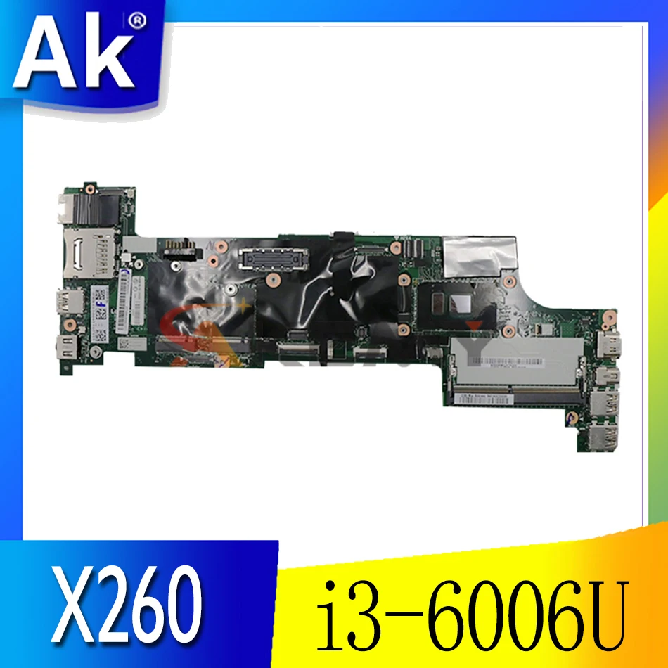 

Для ноутбука Thinkpad X260 материнская плата CPU i3-6006U FRU 01YT069 01YT033 01HW771 01YT034 01HW772 01YT049 hw01773 01YT050