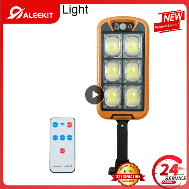 

Afstandsbediening Led Zonne-Straatverlichting Pir Motion Sensor Smart Tuin Lamp 150COB Solar Overstroming Licht Outdoor Wandlamp