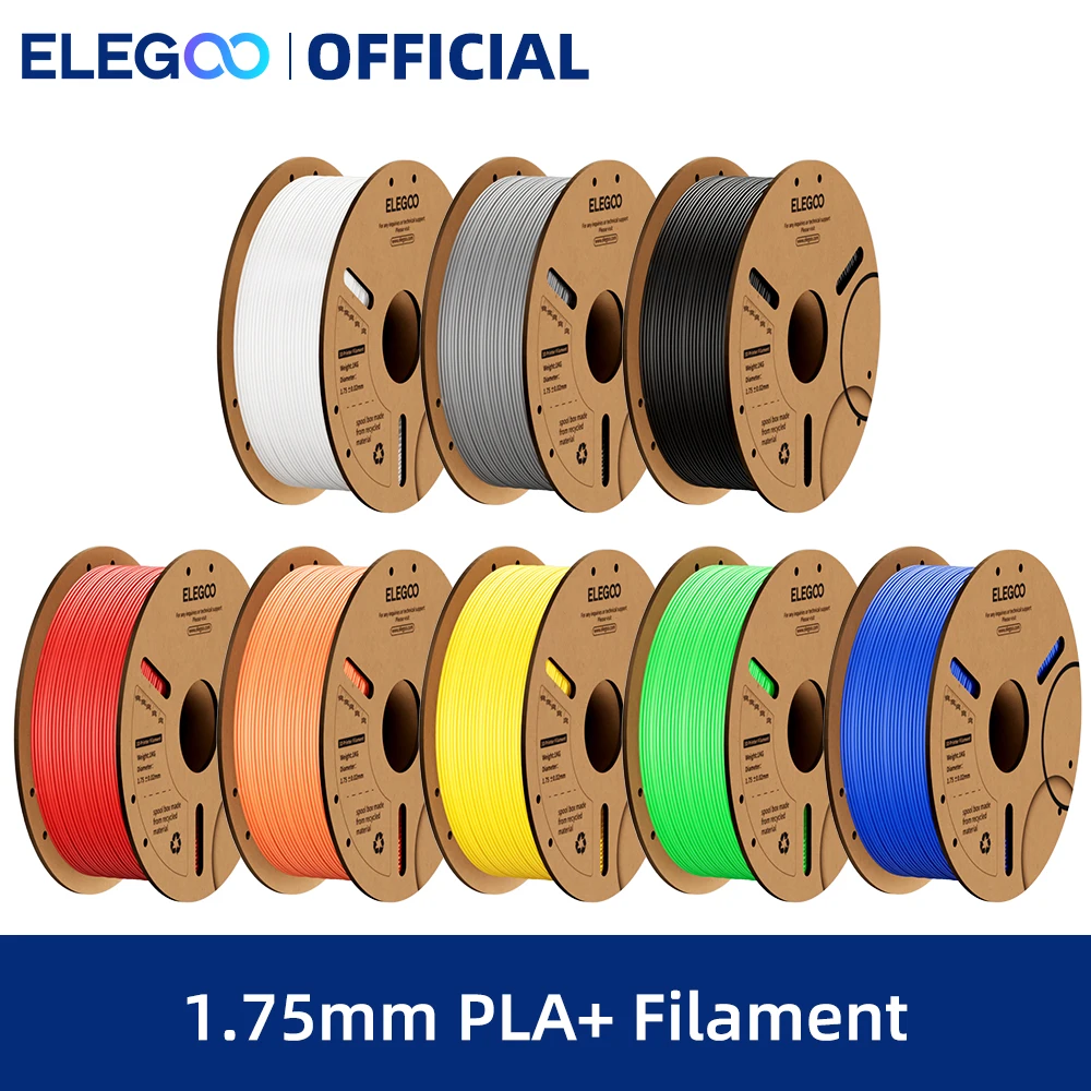 Нить ELEGOO PLA + нить 1,75 мм для 3D принтера