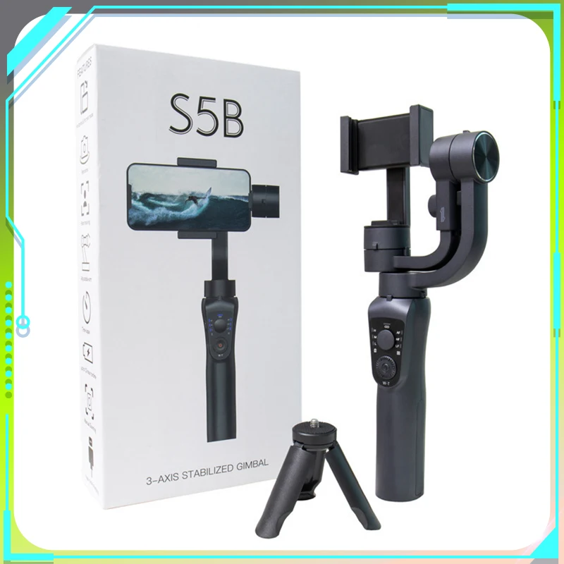 

S5b 3 Axis Professional Handheld Stabilizer Smartphone Gimbal Cellphone Action Camera Holder Anti Shake Video Record For Phone