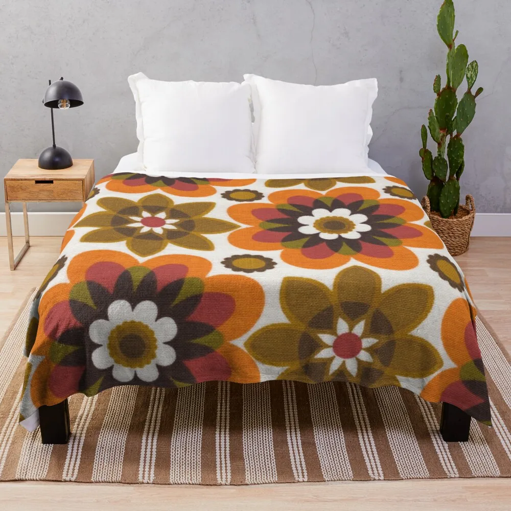 

Hippie chic flowers Throw Blanket Quilt Blanket Velor Blankets