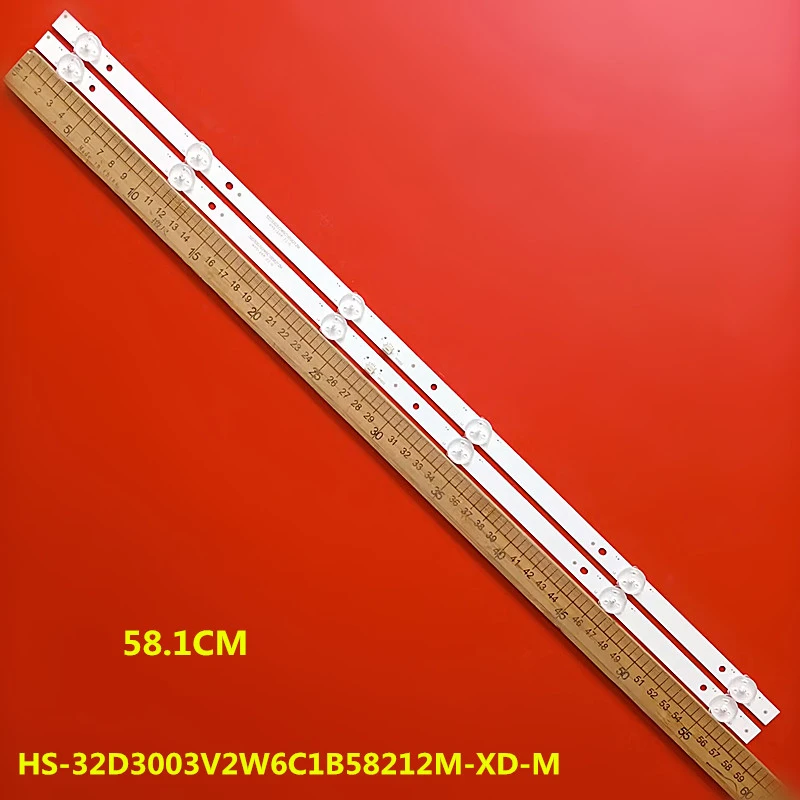 

Светодиодная лента для телевизора 32 дюйма HS-32D3003V2W6C1B58212M-XD-M