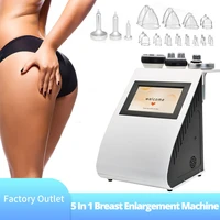 ultrasonic cavitation fat burner vacuum massage breast enlargement machine pump cup massager body shaping butt lifting device