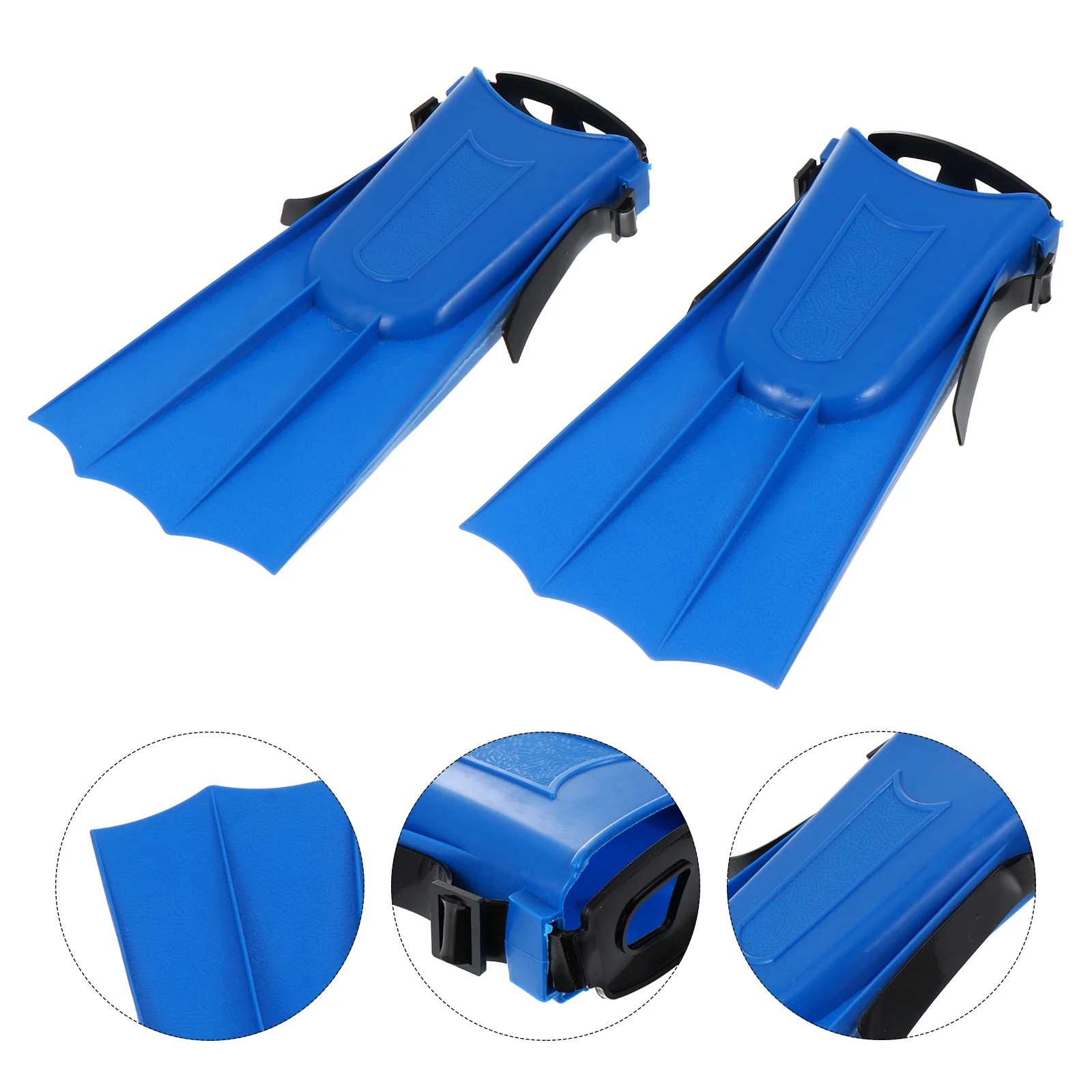 

Short Training Fins Travel Gear Silicone Swim Fin Scuba Fins Snorkeling Gear Adults Swim Fins Comfortable Scuba Flippers