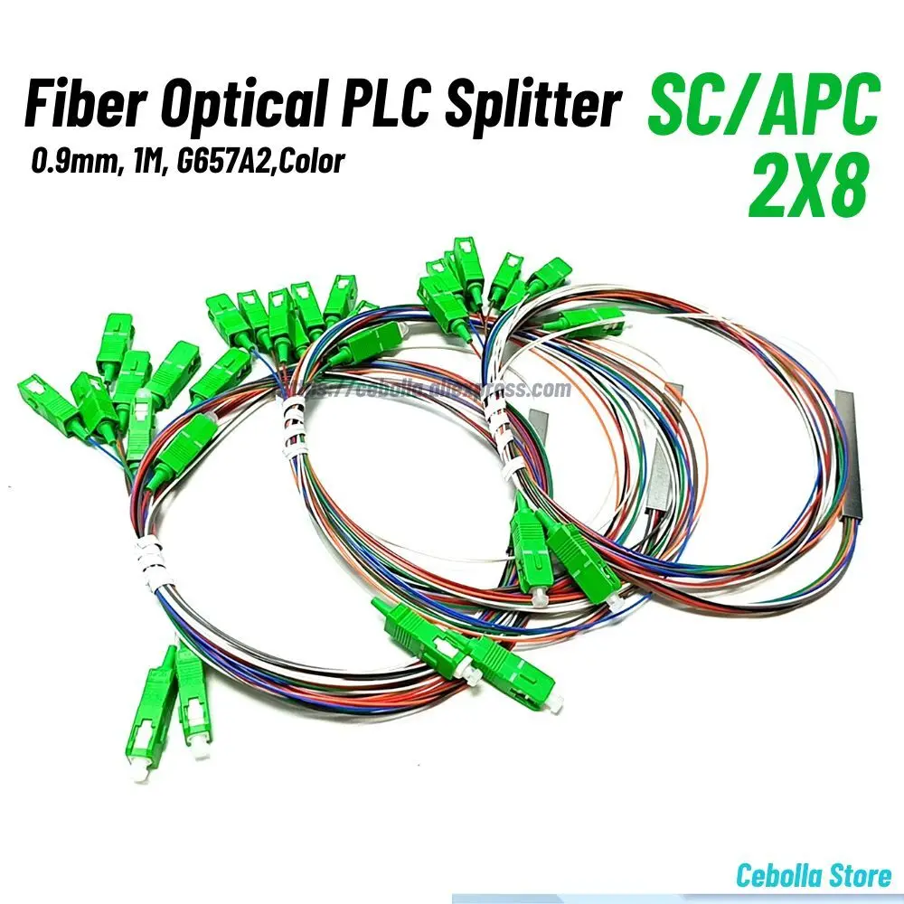 Разветвитель оптоволоконный 2х8 PLC SC/APC BELEZATELECOM