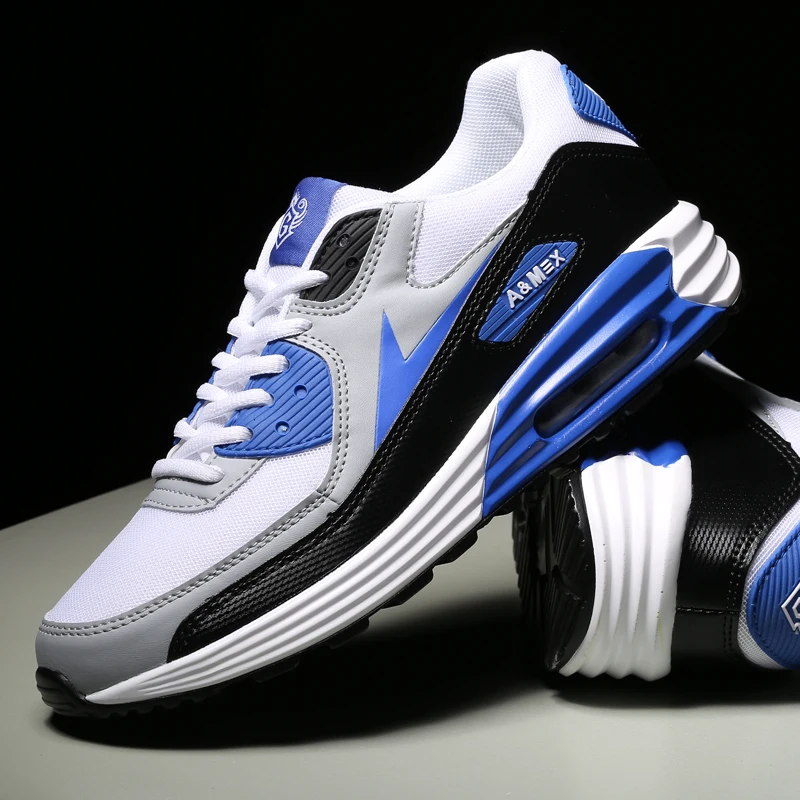 

New Men Shoes Sneakers Men Fashion Sports Running Shoes Mesh Breathable Casual Men Shoes Air Cushion Men Shoes