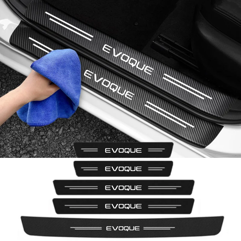 

Защитные наклейки на пороги автомобиля, пороги, бамперы, полоски, задние фонари, водонепроницаемые для Land Rover EVOQUE, аксессуары с логотипом