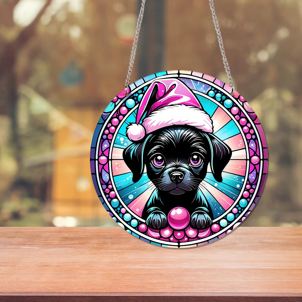 Витражная панель для окон, акриловая витражная панель для домашнего ...