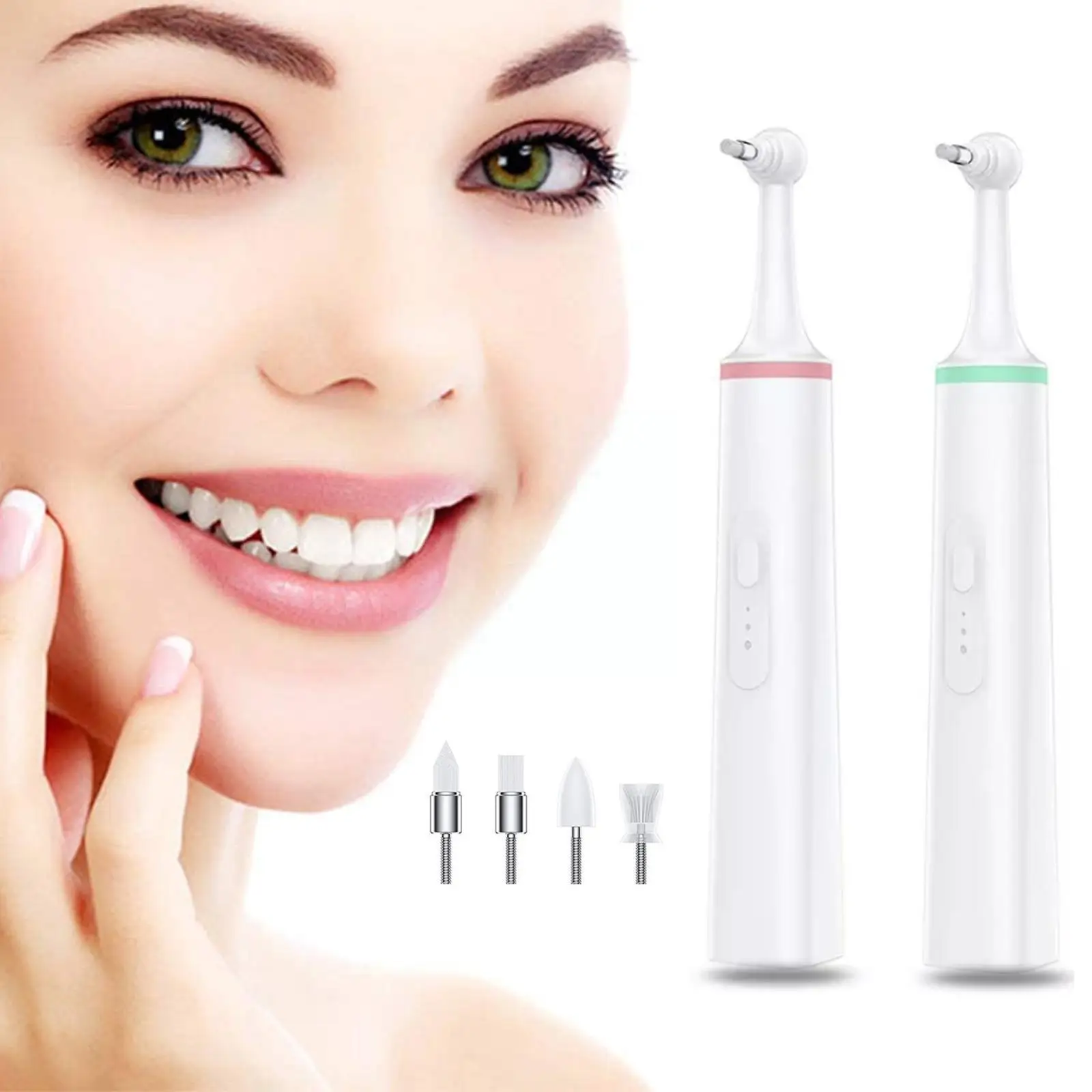 

Electric Teeth Polisher Dental Tartar Remover Plaque Removal Calculus Tooth Cleaning Tool 2022 Stains Multifunctional White Z0b8