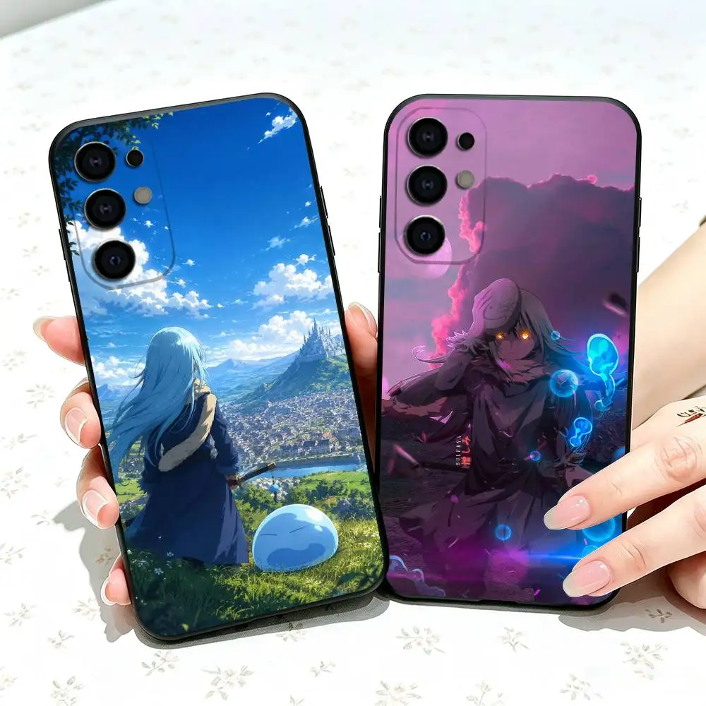 Фото Чехол для телефона T-Tensura Rimuru Tempest, черный, силиконовый, мягкий, для Samsung S25, S24, S21, S22, S23, S30, Ultra, S20, Plus, Fe, Lite. №1