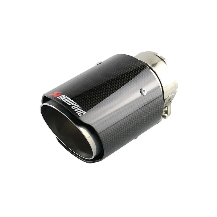 Автомобильный наконечник выхлопной трубы из углеродного волокна 63 мм диаметром