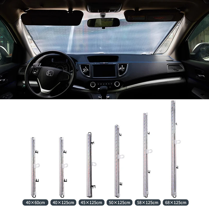 

Universal Auto Retractable Car Sunshade UV Protection Sun Protection Heat Insulation Sun Visor Automobiles Exterior Accessories