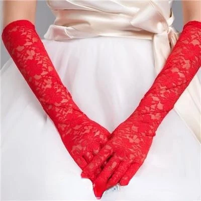 Рисунок 2 - Простые кружевные женские длинные