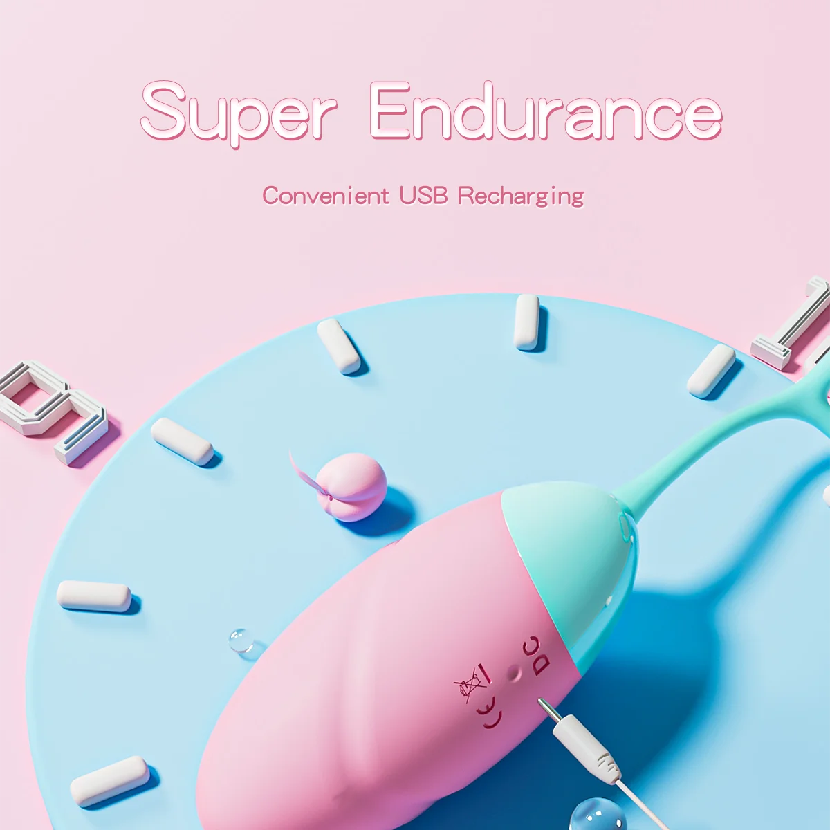 Вибратор Jissbon с дистанционным управлением