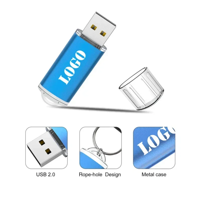 Цветной USB 2.0 USB-накопитель