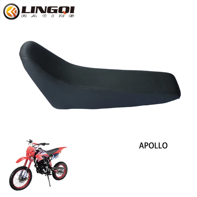LINGQI RACING мотоциклетное черное плоское пенопластовое сиденье подушка для сиденья