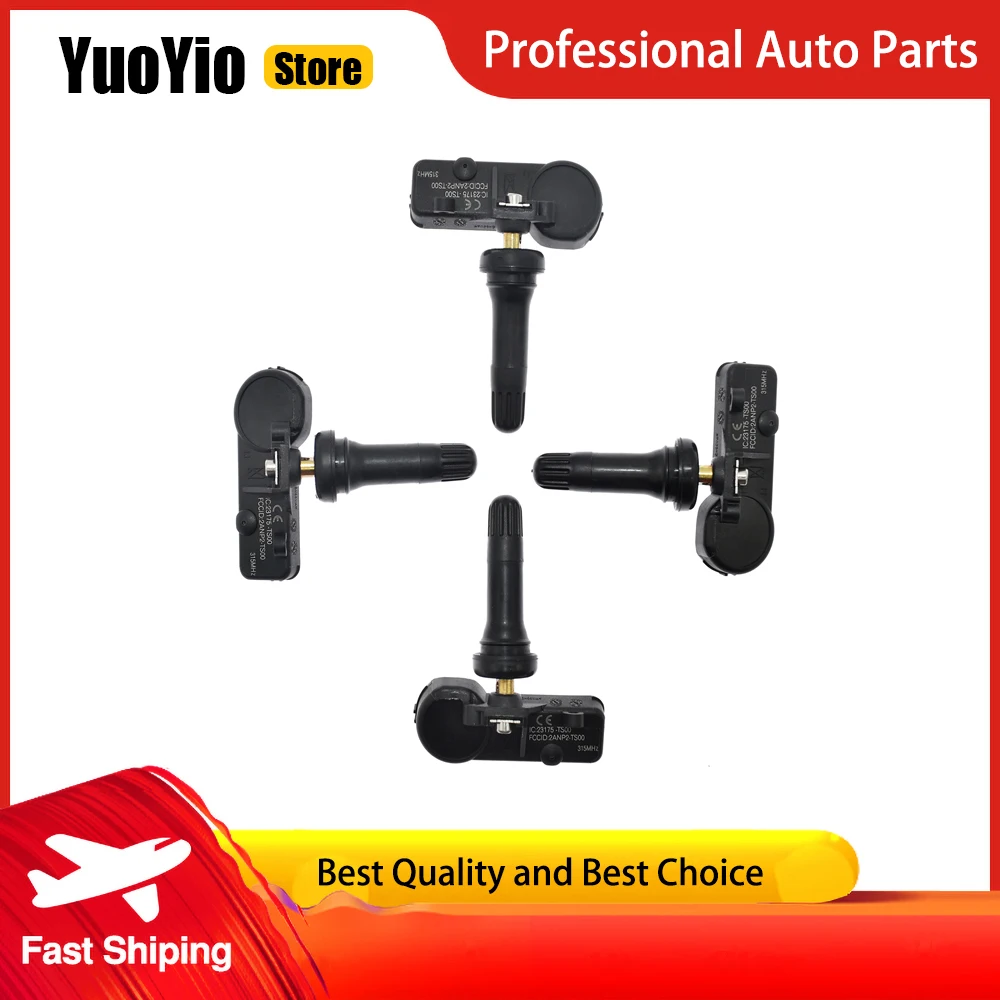 

YuoYio, 4 шт., новый датчик давления в шинах, Φ для FORD CM5T-1A180-AA 2010-2014 и больше